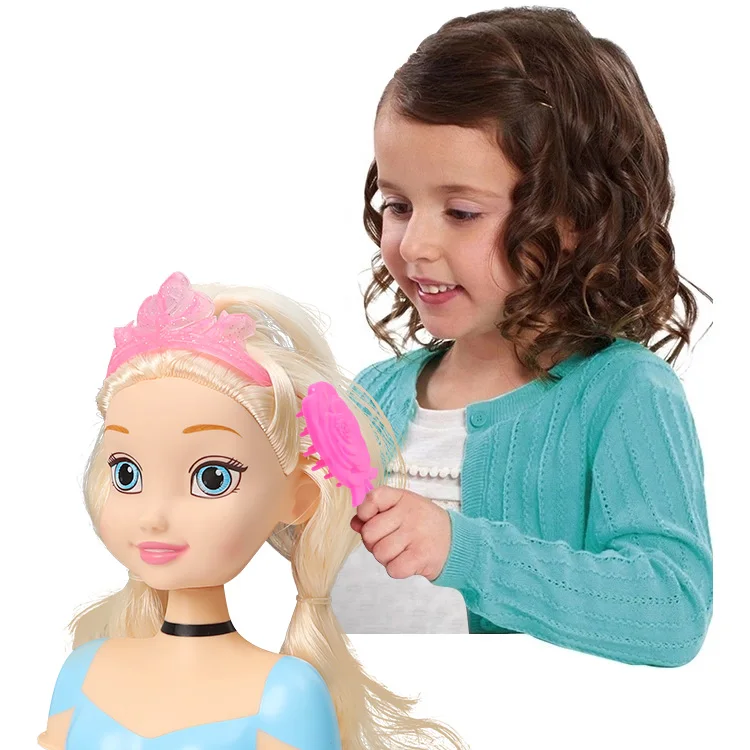 12 Inch Do The Hair Baby Doll Head Toy For Kids,Diy Hair Styling Practice  Girl Doll - Buy Diy Head Doll,Make Up Plastic Baby Girl Doll,Hair Styling  Doll Product on 