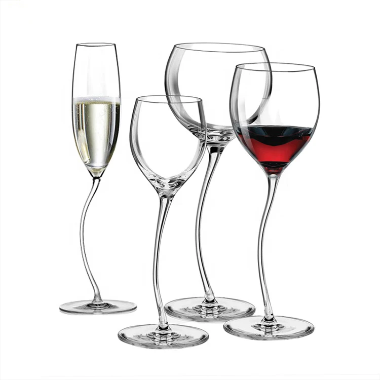 Custom Logo Tipsy Wine Glasses