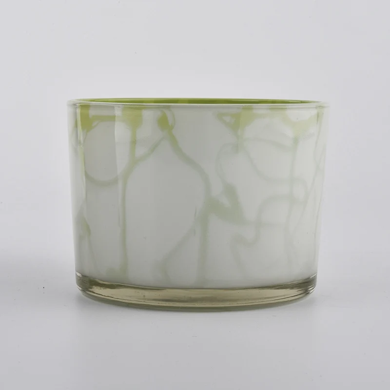 fashionable glass candle holder