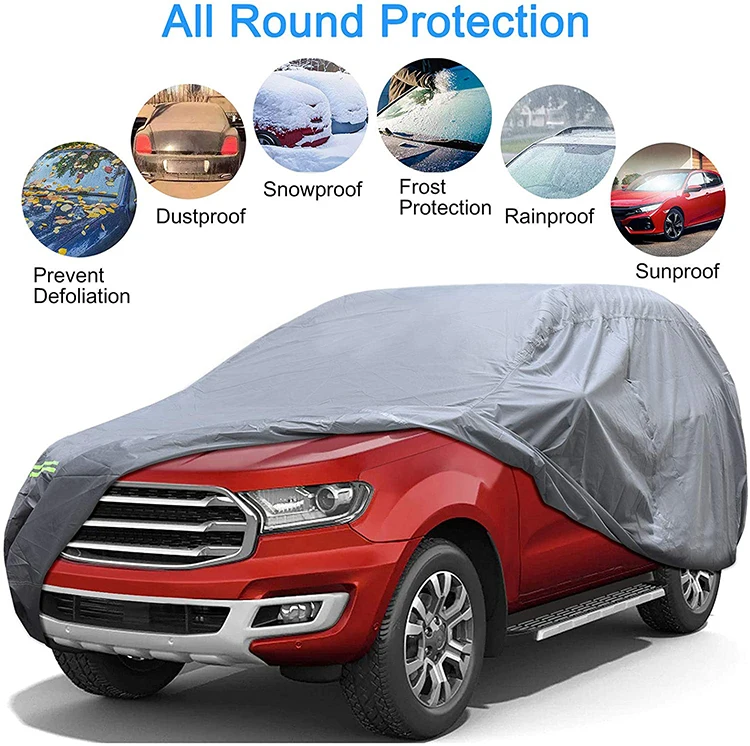 Hotting Sales Heavy Duty Windproof Car Covers Dustproof All Weather