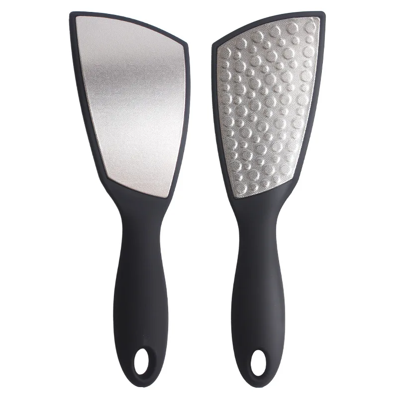 product hot sale professional black portable foot file pedicure tools stainless steel foot file-1