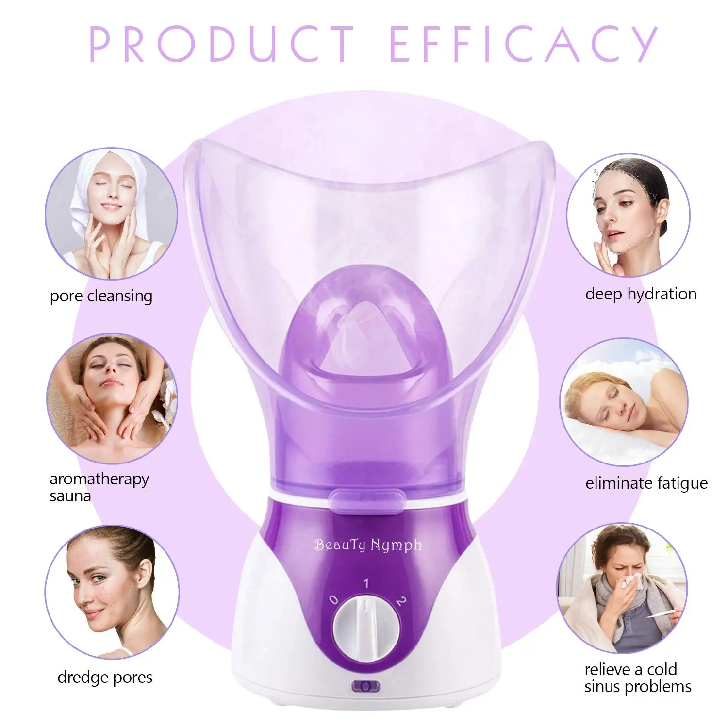 Face Steamer Beauty Nymph Spa Home Facial Steamer Sauna Pores And