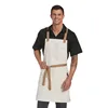 OYE 527 Custom OEM design logo 8 oz 100% cotton canvas apron work coffee chef apron