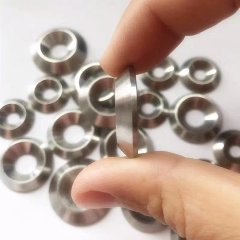 M6 M8 Stainless Steel 304 Cone Shaped Solid Washer Countersunk Flat