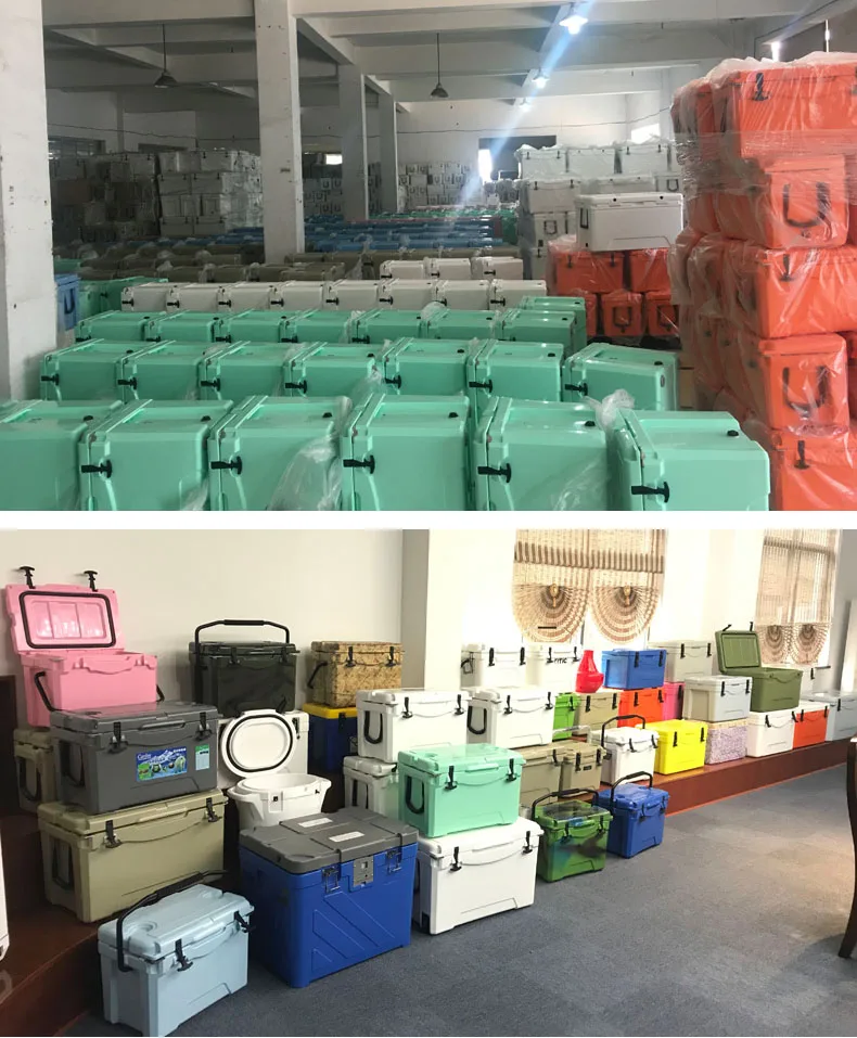 Rotomolded Plastic Bins Large Fish Container Fish Freezer Insulation