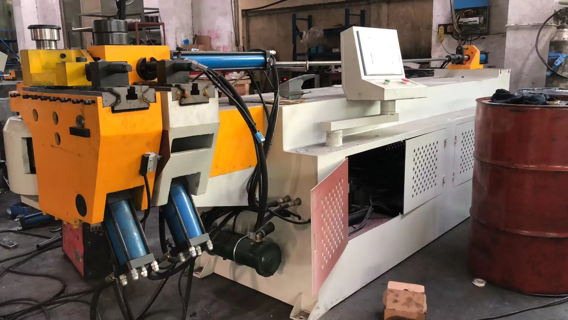 Dw100nc Manual Pipe And Tube Bending Metal Pvc Conduit Bending Machine