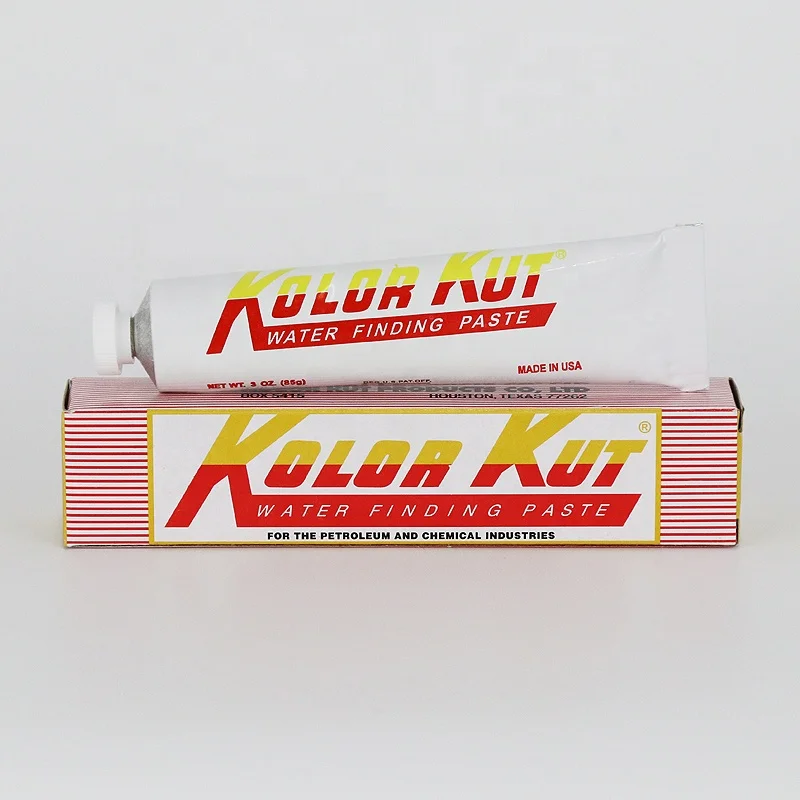 Kolor kut gasoline gauging paste. Кут колор. Water finding paste. Паста бензочувствительная kolor kut. Паста индикаторная водочувствительная.