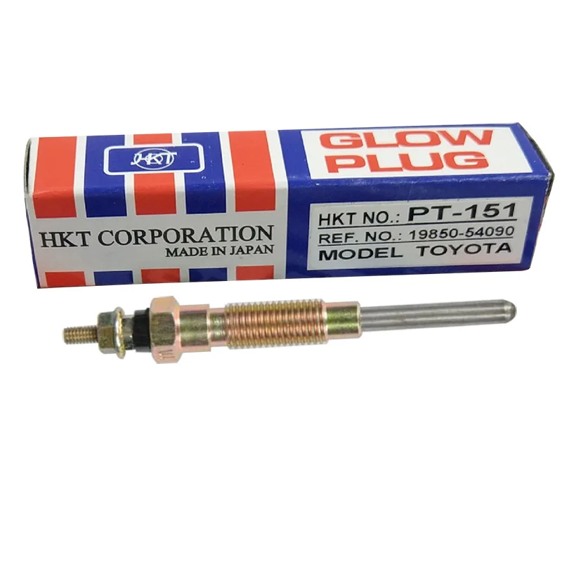 Toyota Genuine OEM Glow Plug Set (19850-54090) – Direct Fit For Diesel Engines-1231706