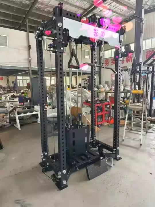 Rack Smith Machine Multi Functional Trainer Cable Crossover Function ...