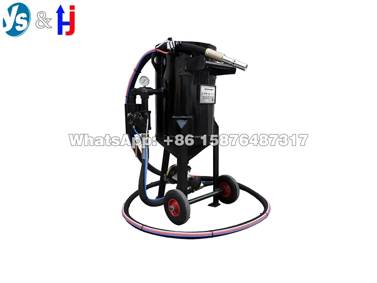 Ys Quality Abrasive Blasting Tank,Mobile Open Sand Blasting Machine Buy Sandblasting Tank
