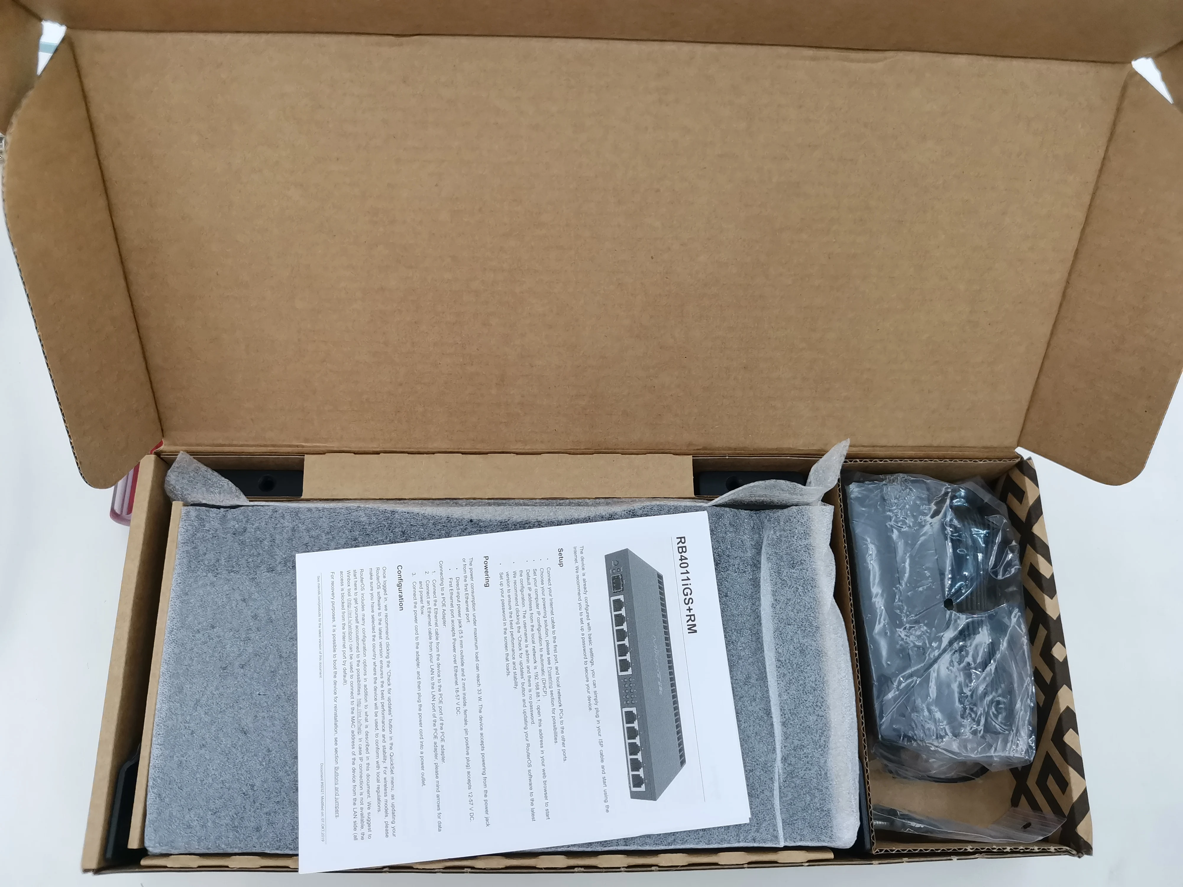 MikroTik RB4011iGS+RM 11-Port 10G SFP Quad-Core Gigabit Router for 42U ...