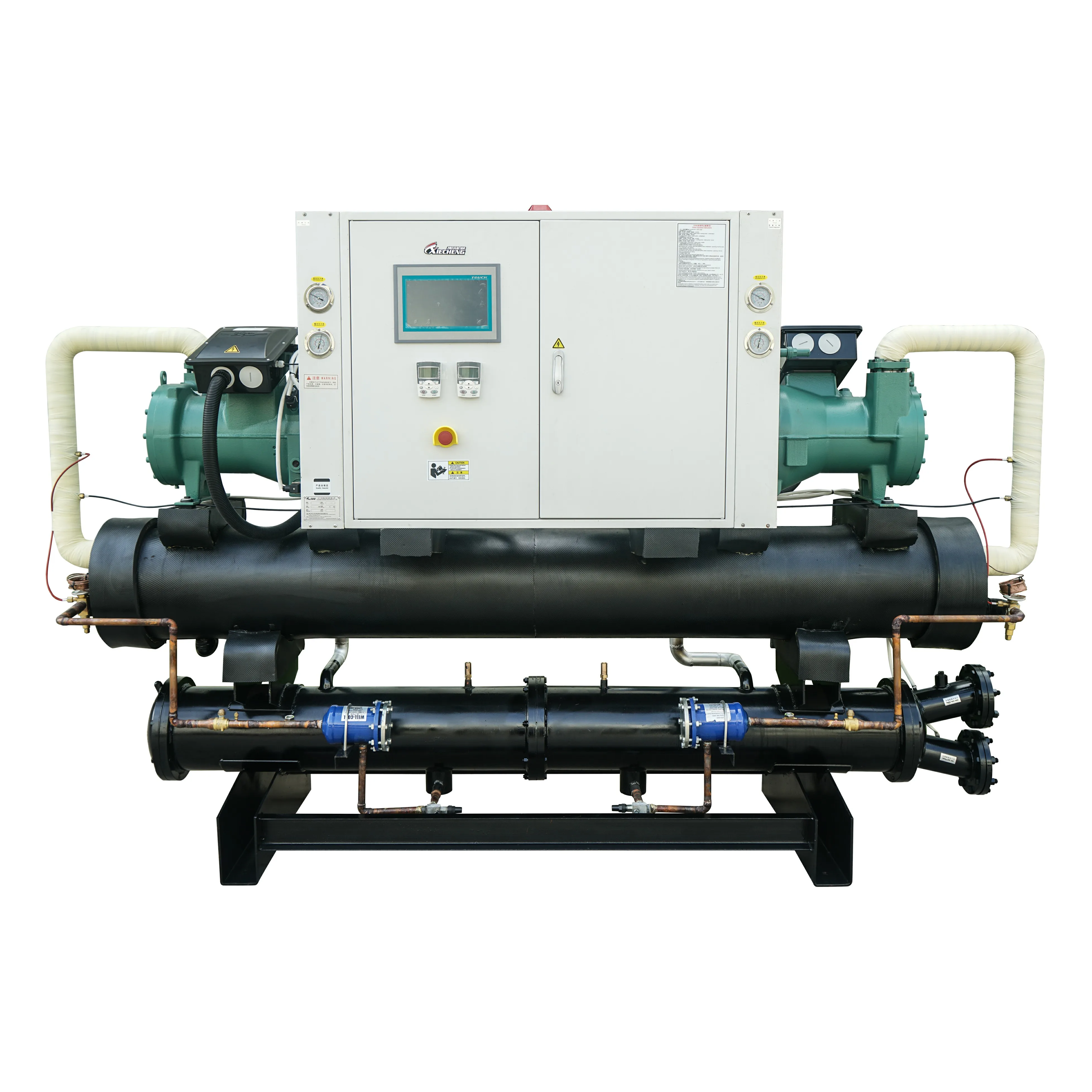 50ton Industrial Chilllers Air Condenser Water Cooled Screw Chiller