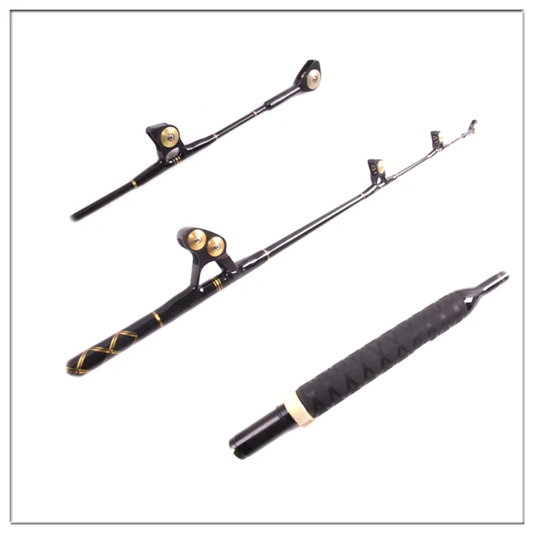 Gmr129 Game Fishing Rod With Shrink Leather Grip And Aluminum Butt