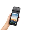 Qr code payment pos small mobile cashier machine all in one android pos device with printer