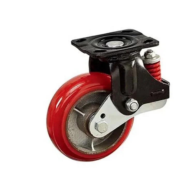 150mm Heavy Duty Spring Loaded Trolley Castors Wheel Buy Spring