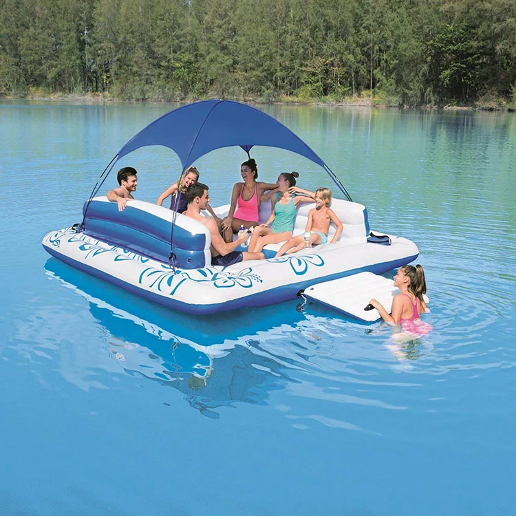 Tropical Tahiti giant 6 person Inflatable