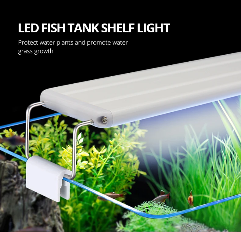 超级苗条水族馆 led 照明灯水生植物鱼缸 led灯水族馆光照明 lampe 3