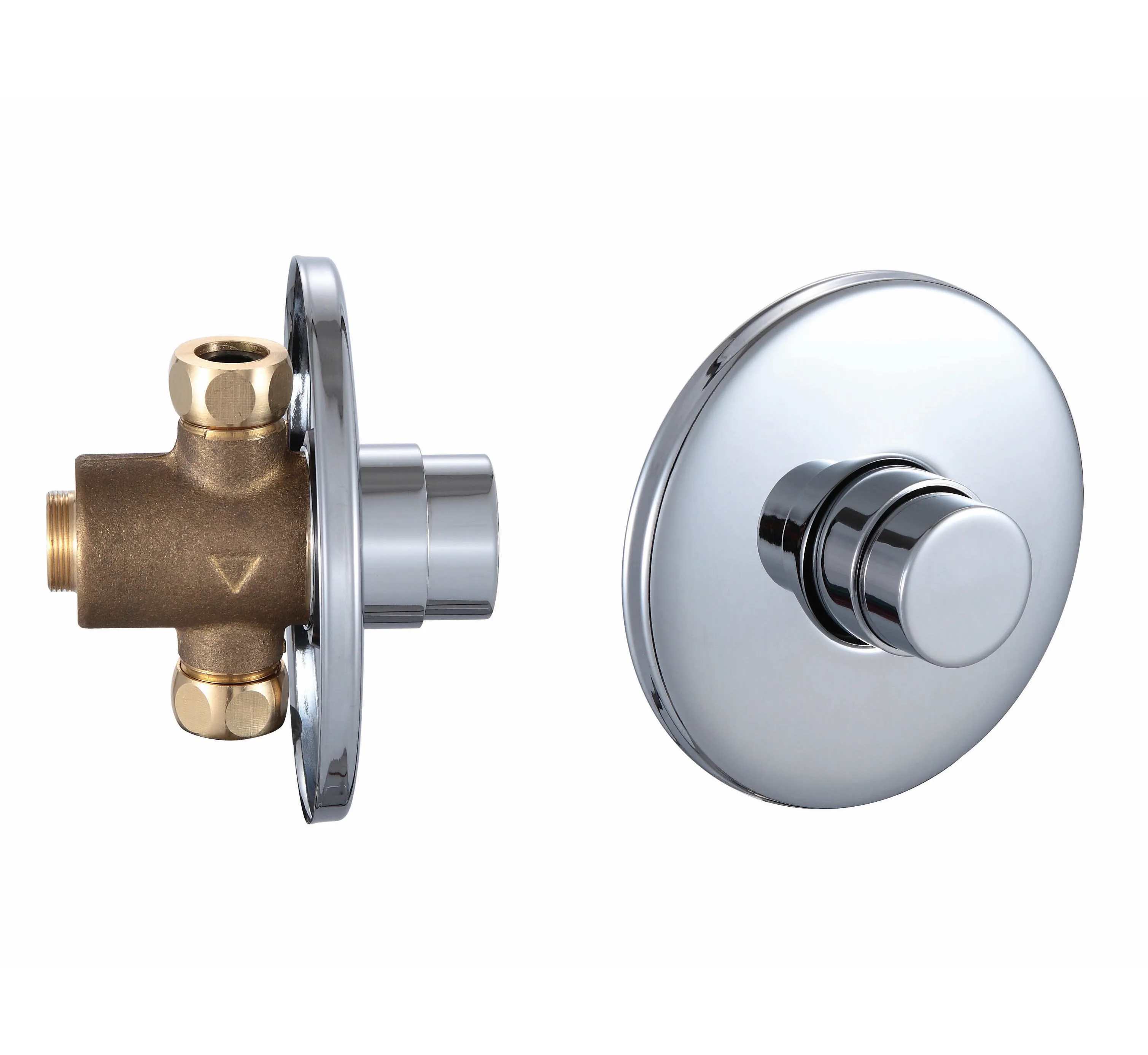 Full Brass Concealed Shower Valve Auto Shut Off Or Shower Timer Valve ...