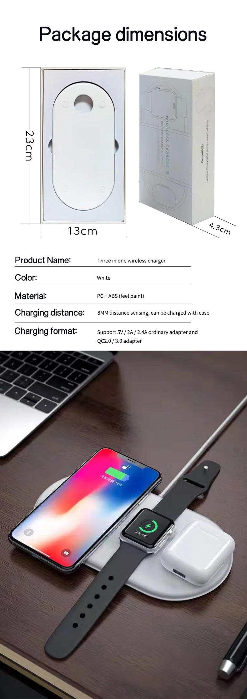 New Arrivals Universal Wireless Charger 2020 Best Seller Mobile Phones Wireless Fast Charging