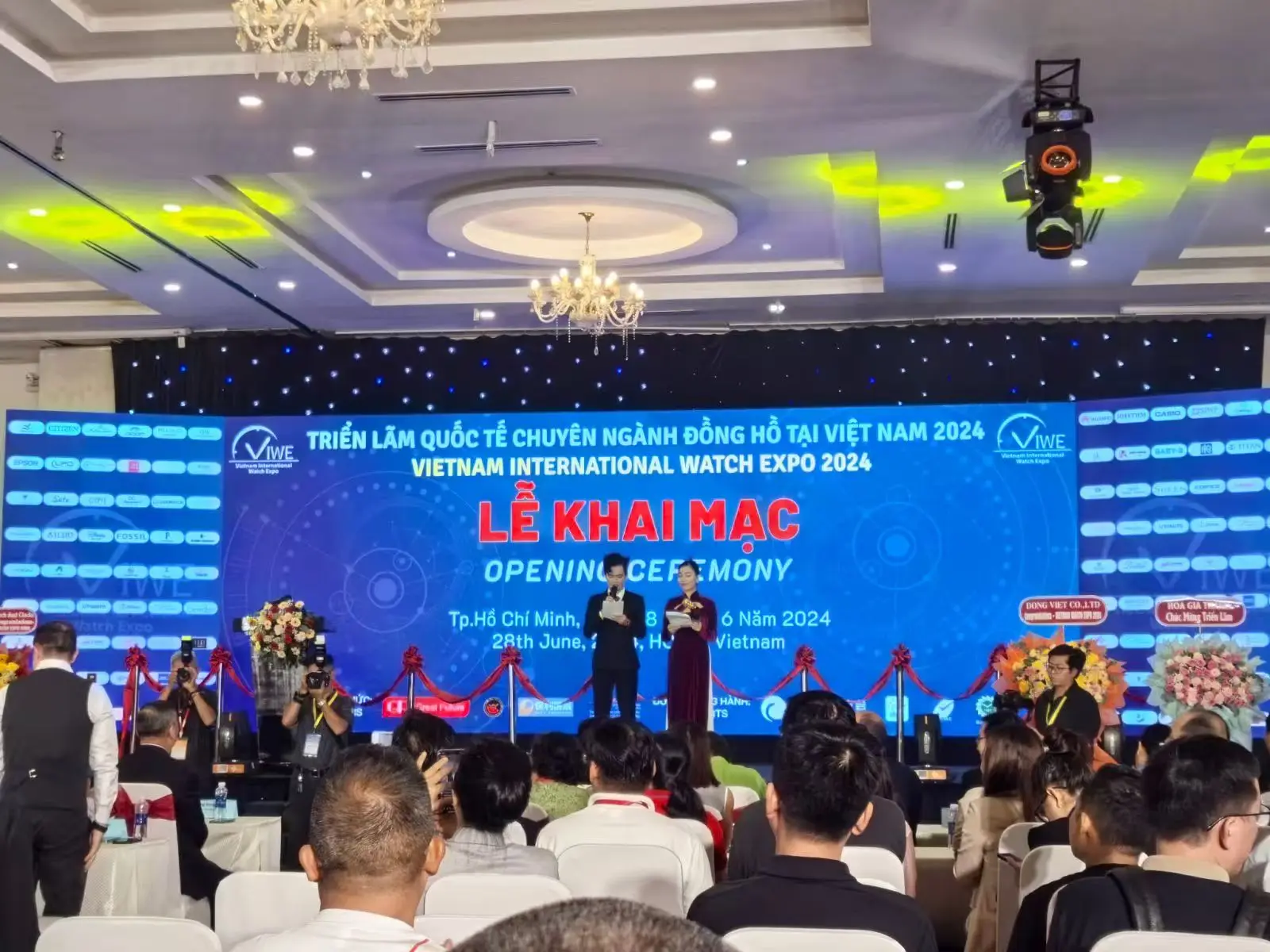 Lễ khai mạc Triển lãm Đồng hồ Quốc tế Việt Nam 2024 (VIWE)