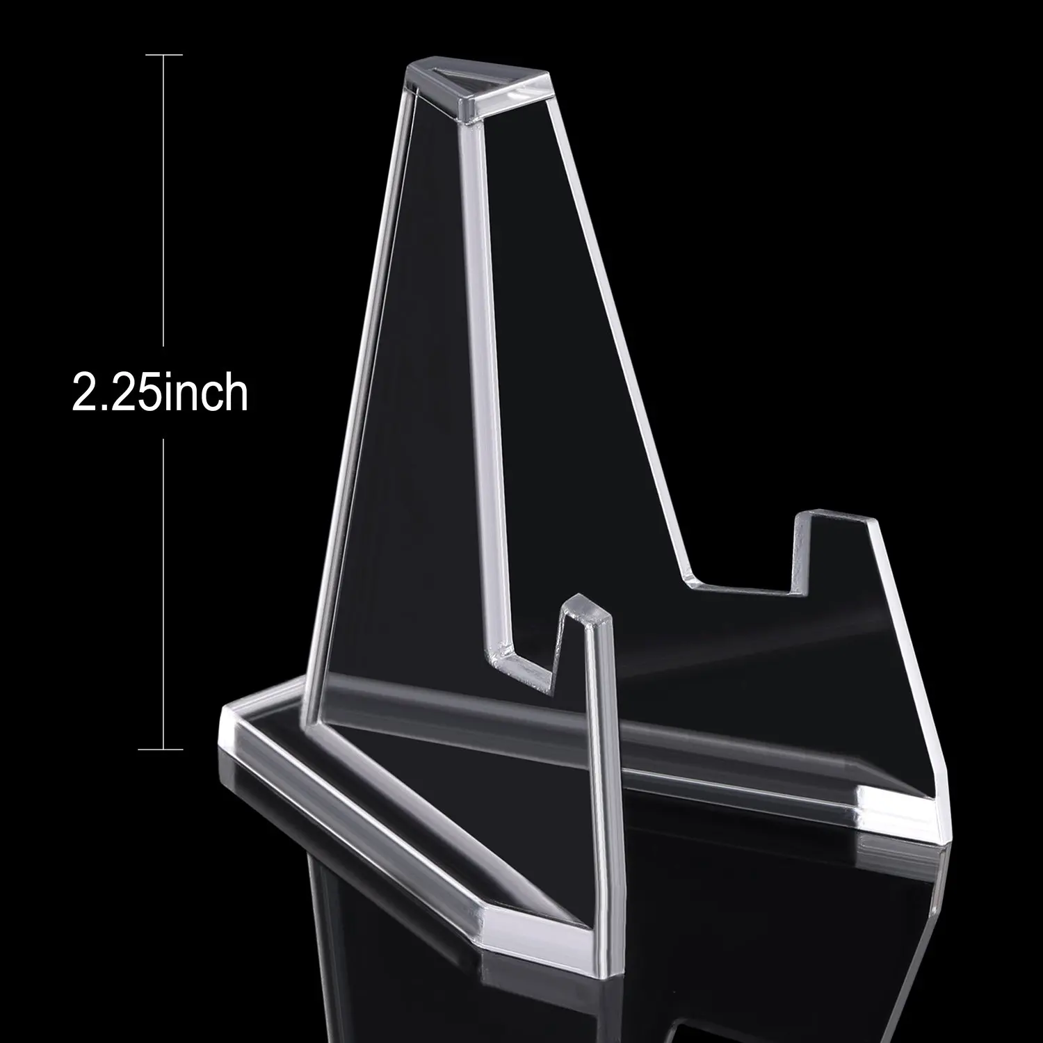 Mini Clear Acrylic Easel Stands Coin Display Easel Buy Acrylic Easel