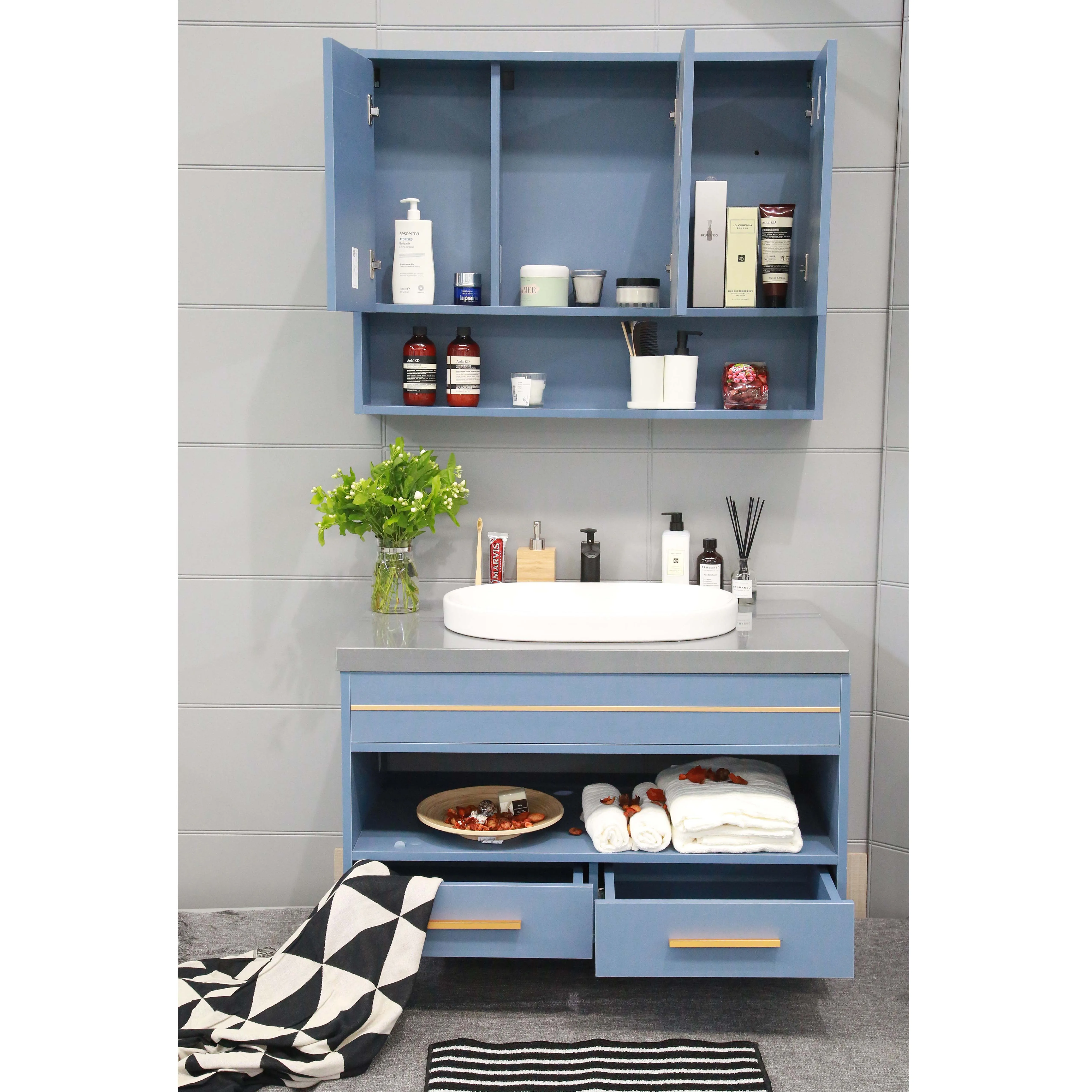 Factory Floating Bathroom Vanity Modern Floating Bath Vanity In