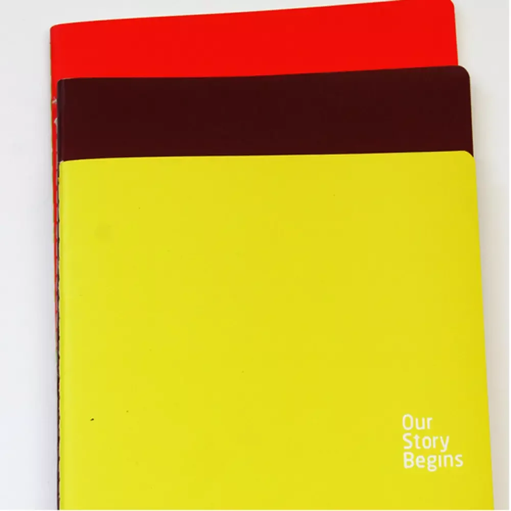 colourful notebooks