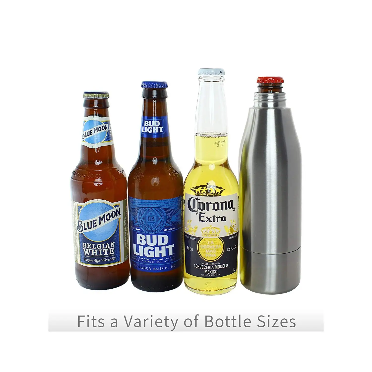 12 Oz Beer Bottle Fit Stainless Steel Bottle Insulator Double Layer