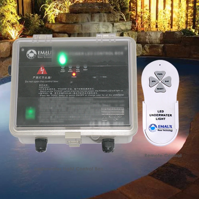 High Quality Emaux Swimming Pool Equipment Underwater Light Led Remote