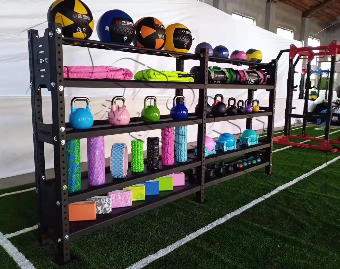 Gym Multi Storage Rack - Integrated Storage Station