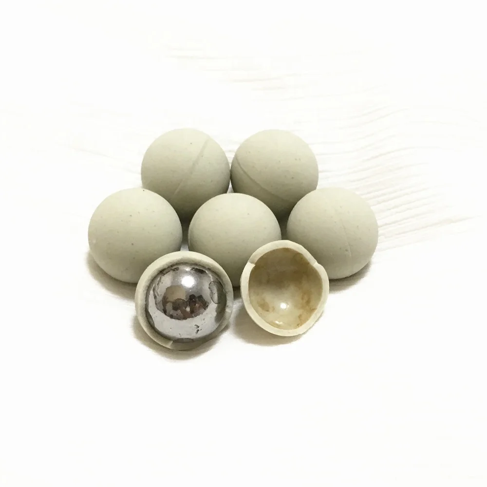 High Quality Rubber Plastic Coated Steel Balls For Paintball Buy