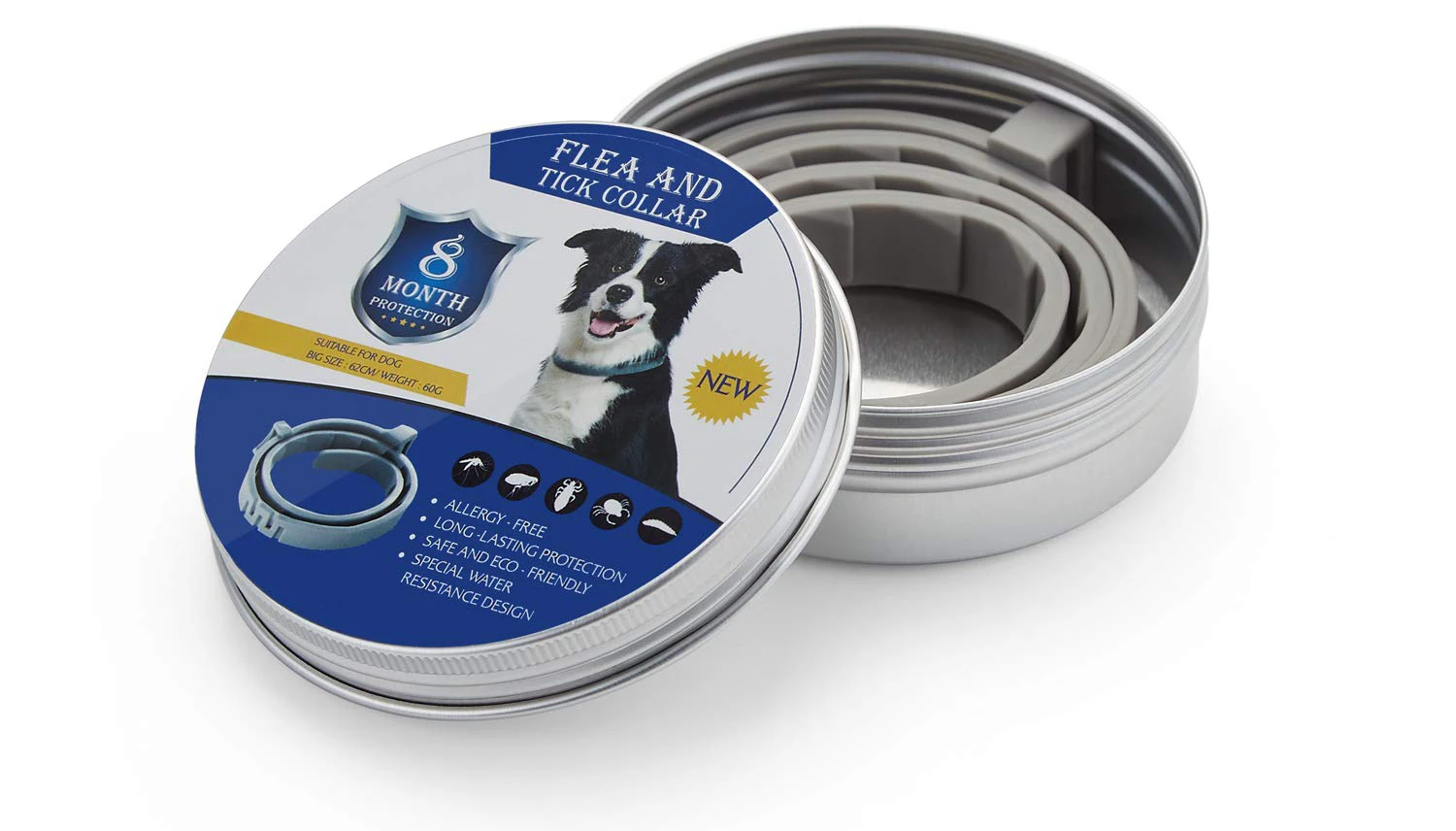 2019 Amazon Hot Sale Flea And Tick Collar For Dogs Cats Natural And