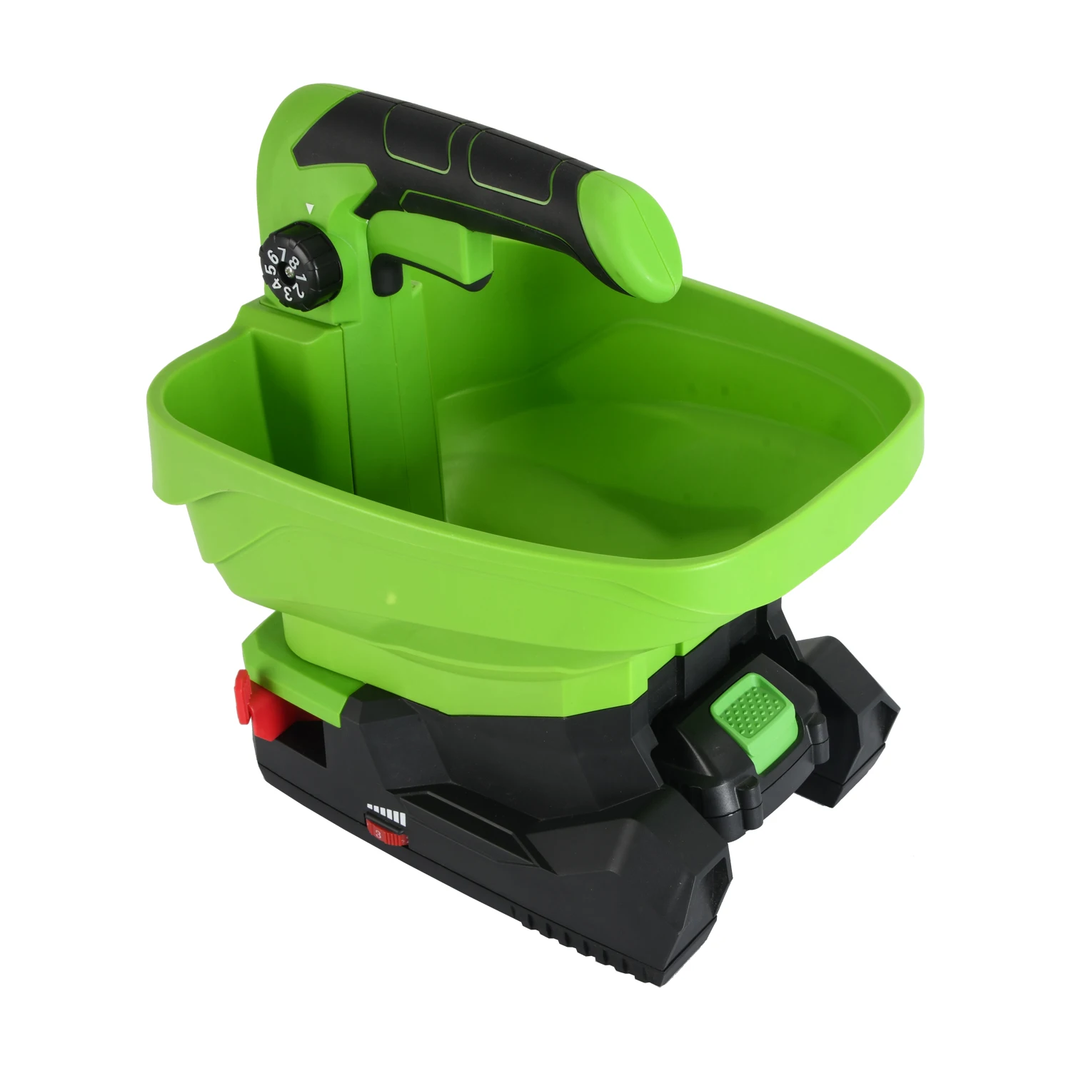 Vertak 20v Hand Seed Spreader Detachable Battery 6-stage Speed Control ...