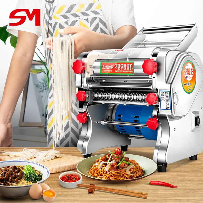 High Quality Stainless Steel And Sturdy Durable Electric Pasta Machine