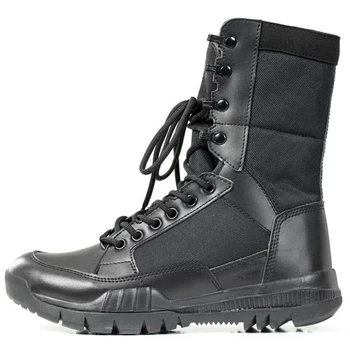 zipper combat boots mens