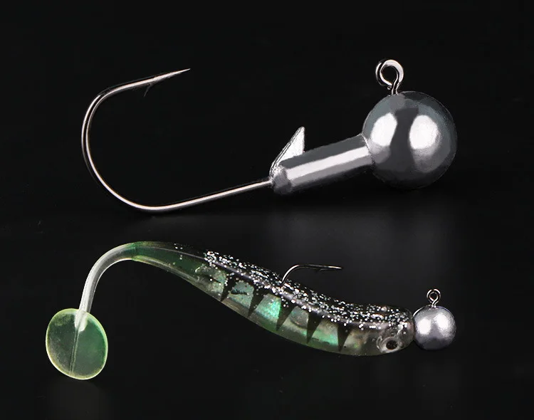 Wholesale Saltwater Fishing Lures Lead Squid Swim Bait Metal 50pcs Bulk