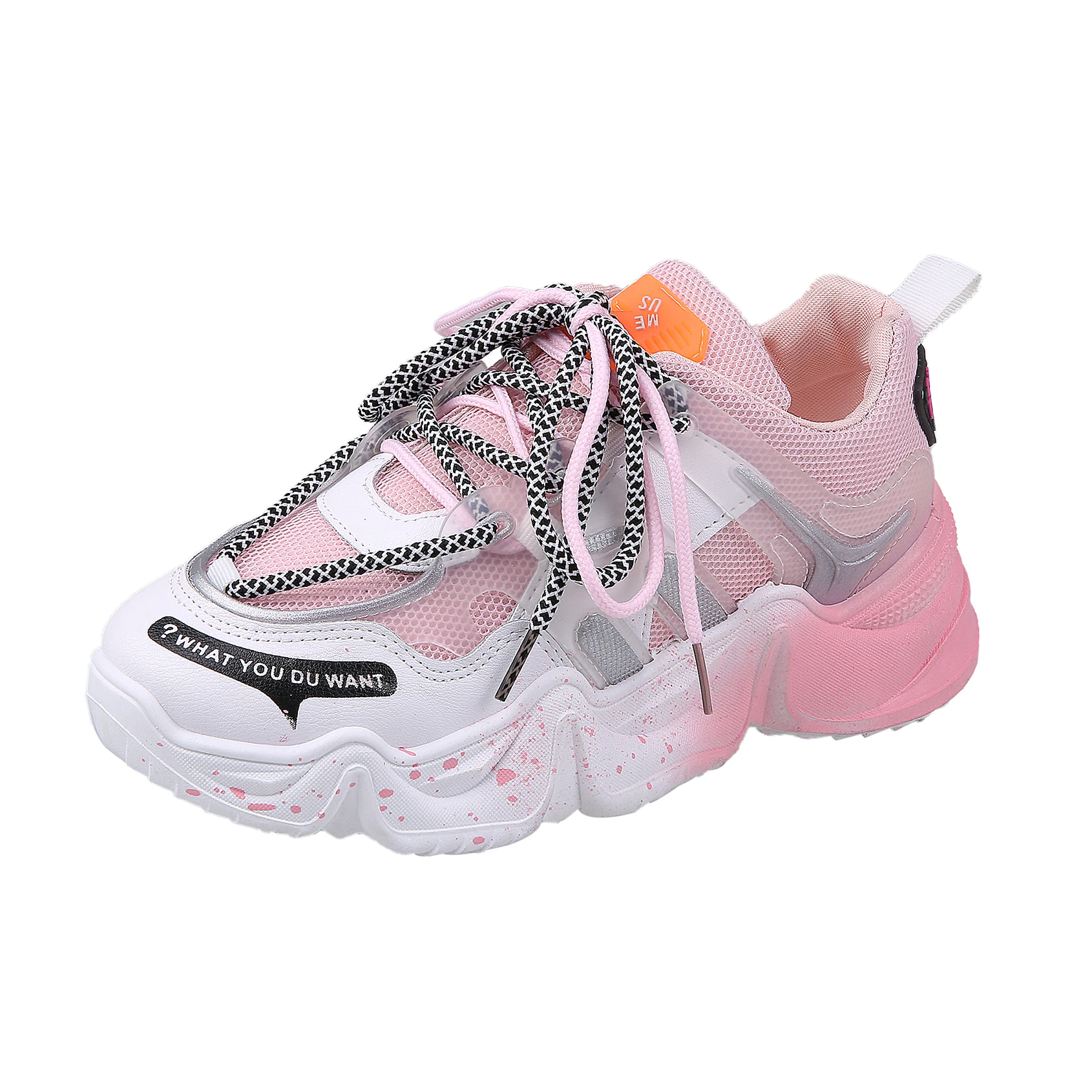 
Small Batch Wholesale Factory Direct Breathable Sport Shoes Round Head Casual Woman Sneakers Women Shoes New Arrivals 2020 