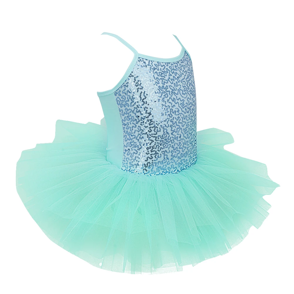 Girls Sequined Performance Wear With Knickers Ballet Tutu Dress 4 ...