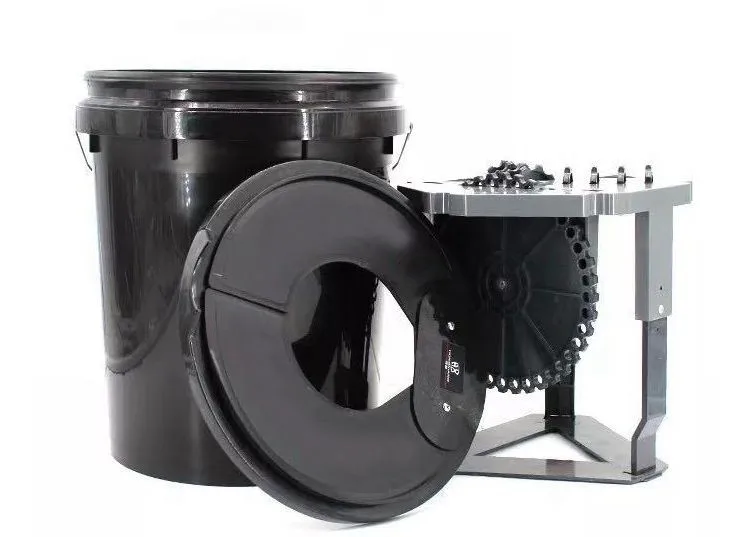 Car Polishing Pad Washing Tool Wool&foam Buffing Pad Washer Bucket