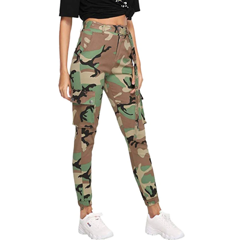 belted camo pants