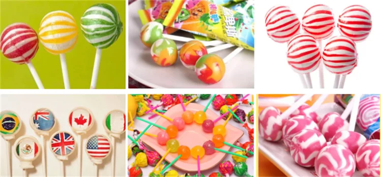 Small confectionery hard soft jelly lollipop gummy candy making machine lollies machine