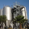 Continuous flow sand filter for high concentration industrial wastewater treatment