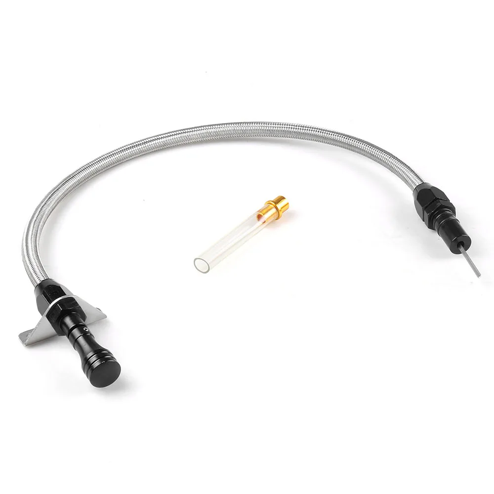 Th350 Th400 Flexible Stainless Transmission Dipstick For Gm Chevy Th