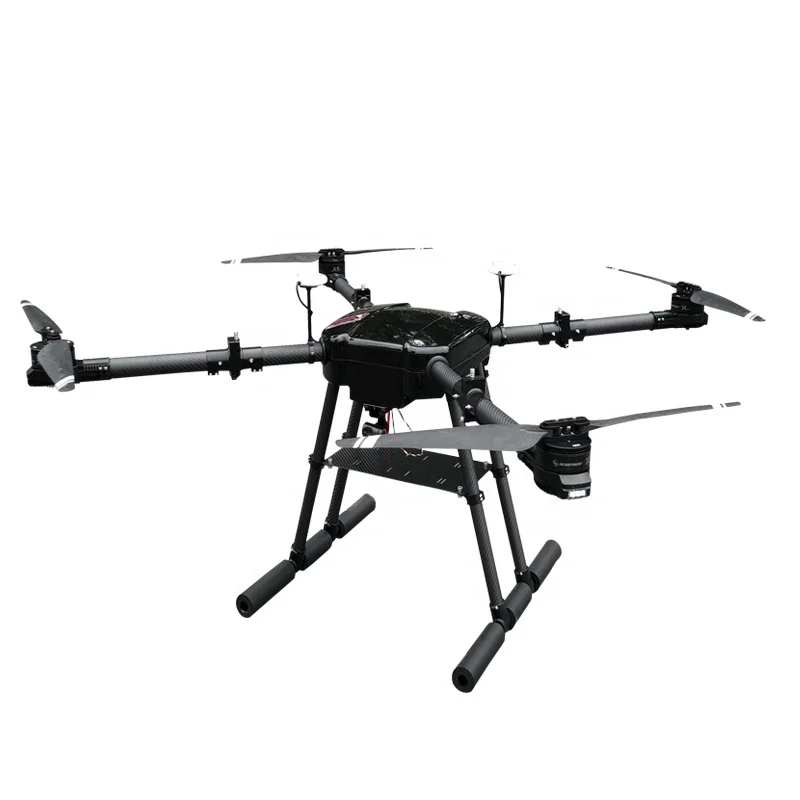 Payload 5Kg 10Kg Cargo Transport Drone X6 Motor Engine Skydroid T12 Remote Controller 4 Axis stringing Cargo Drone factory