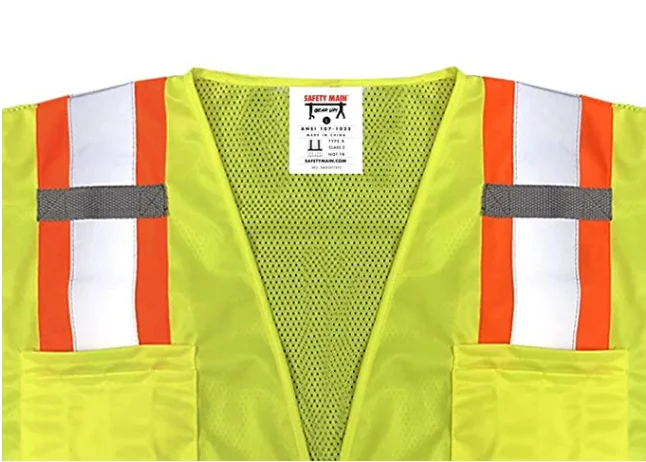 classic vest reflective two tone for emergency workers
