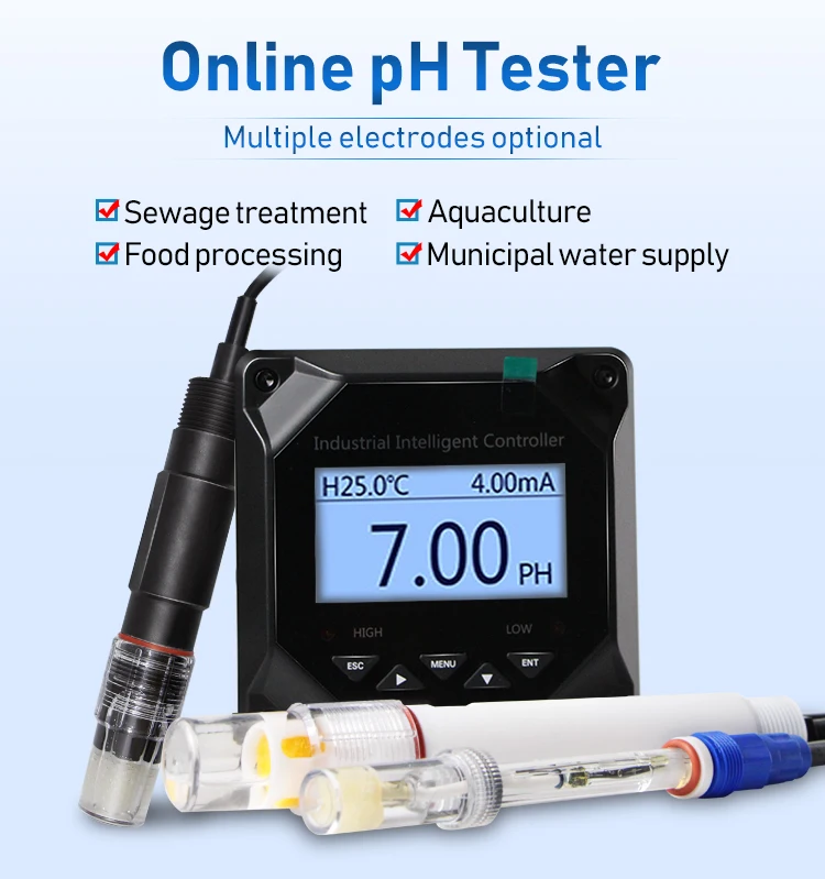 Gwqph 420ma Online Aquaculture Water Ph Controller Price Buy Ph Controller Price,Water Ph