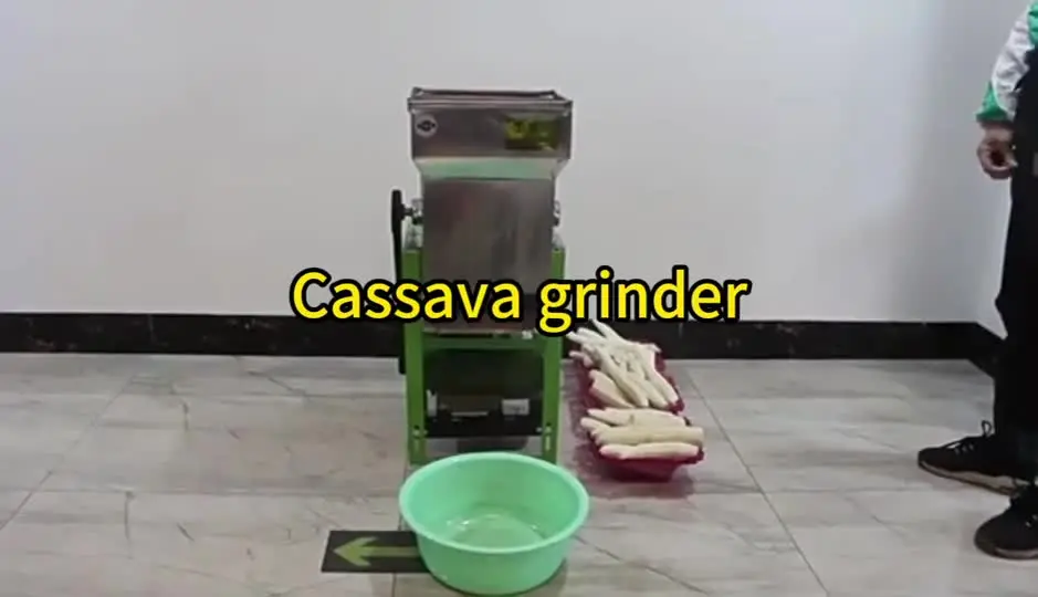 Stainless Steel Cassava Grater Machine & Grinder - OEM Available