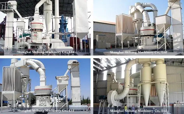 Famous SBM brand marble powder making machine, carbon black raymond mill