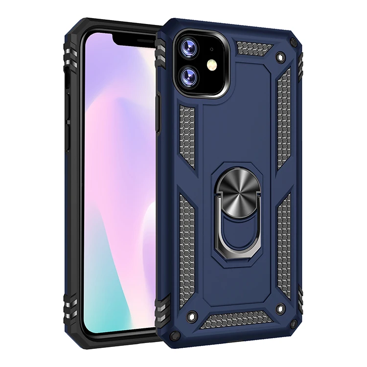 Funda de teléfono móvil con cubierta de soporte para iPhone 11 pro Max 2019 6,1 "5,8" 6,5 "Accesorios