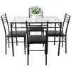Hot sale factory price dining set used restaurant table and chair breakfast table set